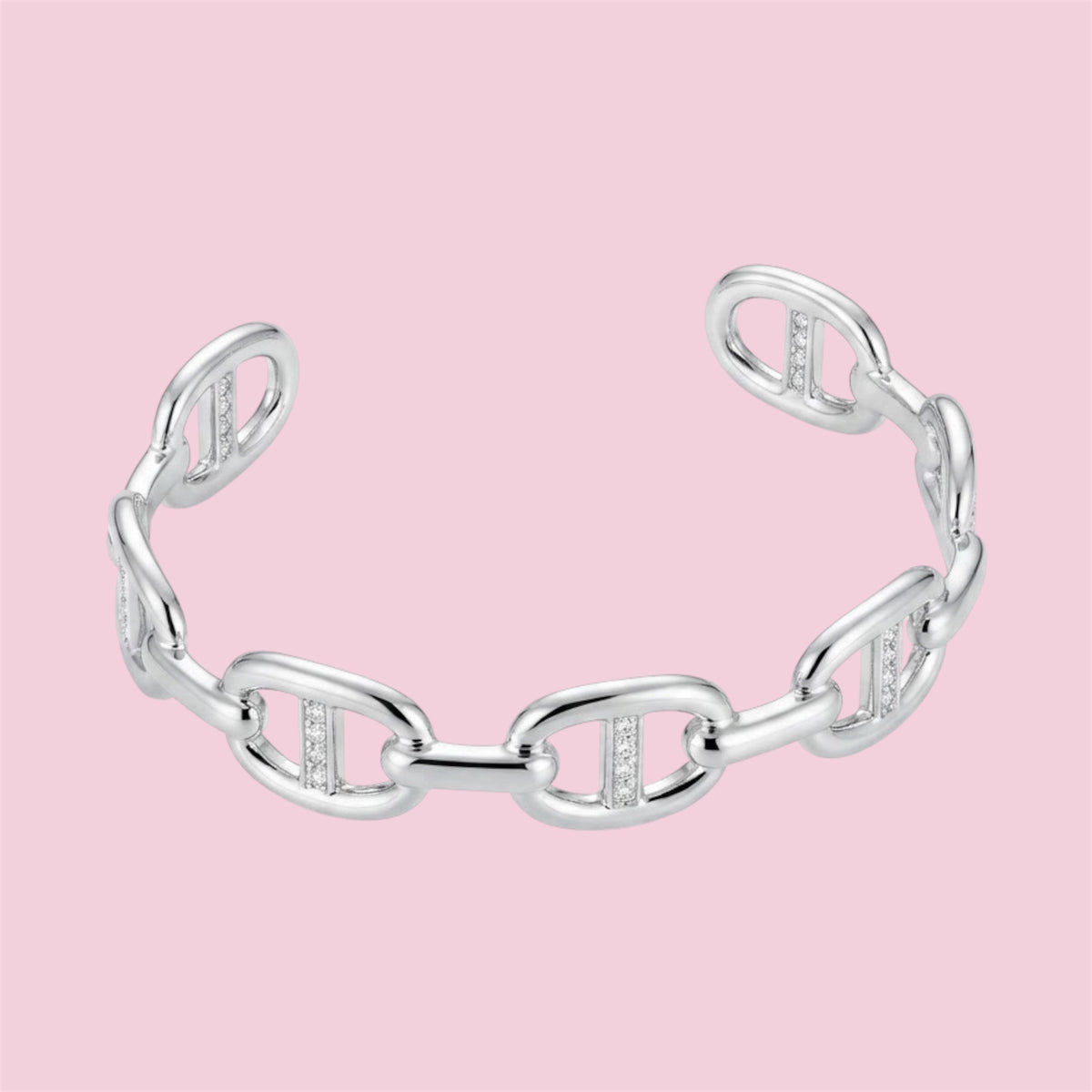 Joncs Angel à strass : Doré & Argenté ( en acier inoxydable )