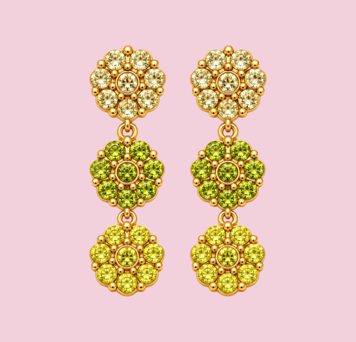 Boucles d’oreilles Lise - 9 couleurs différentes ( en acier inoxydable )