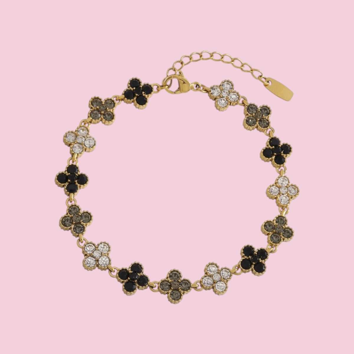 Bracelets Jade - 6 couleurs différentes ( en acier inoxydable )