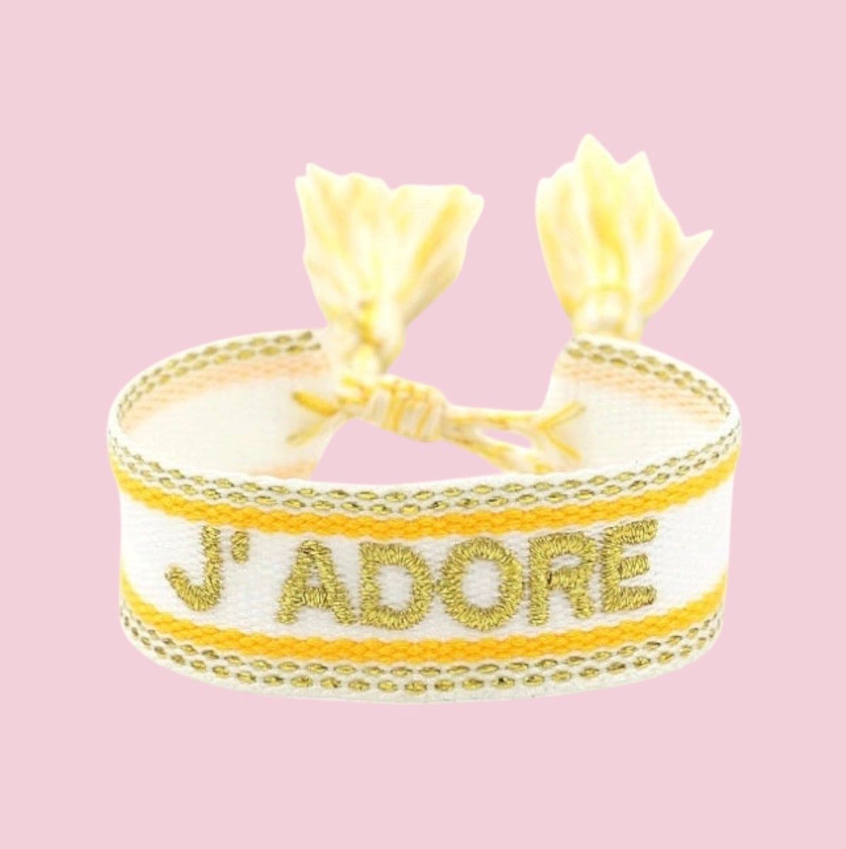 Bracelets J’adore - 9 couleurs différentes