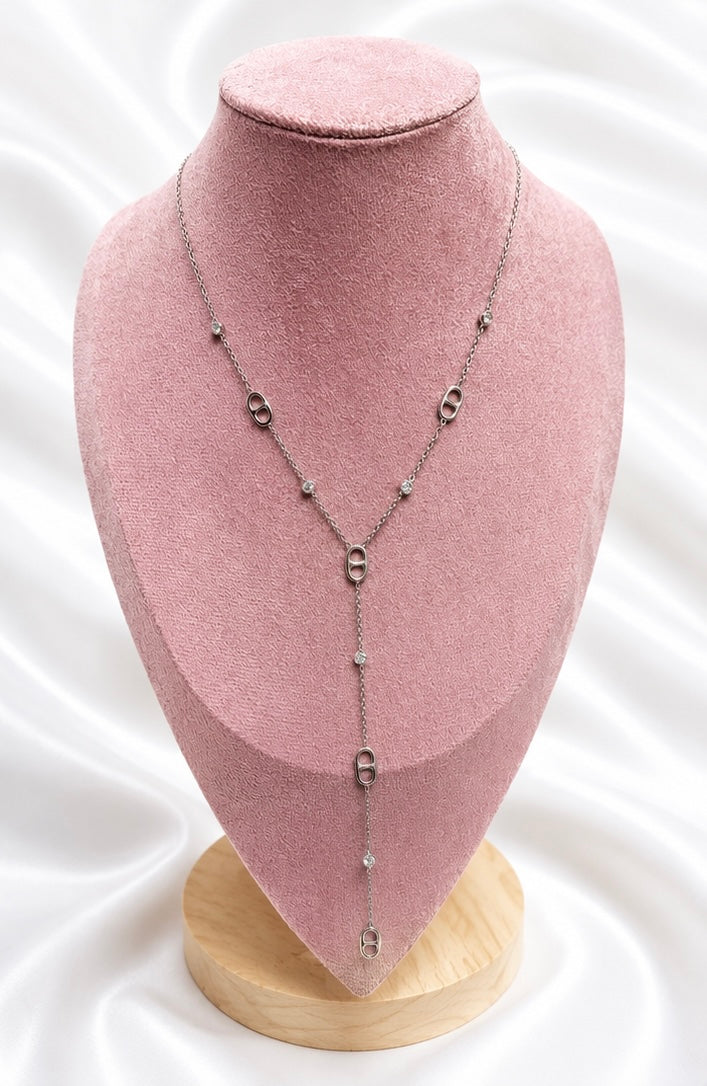 Sautoir Maille Marine Long
