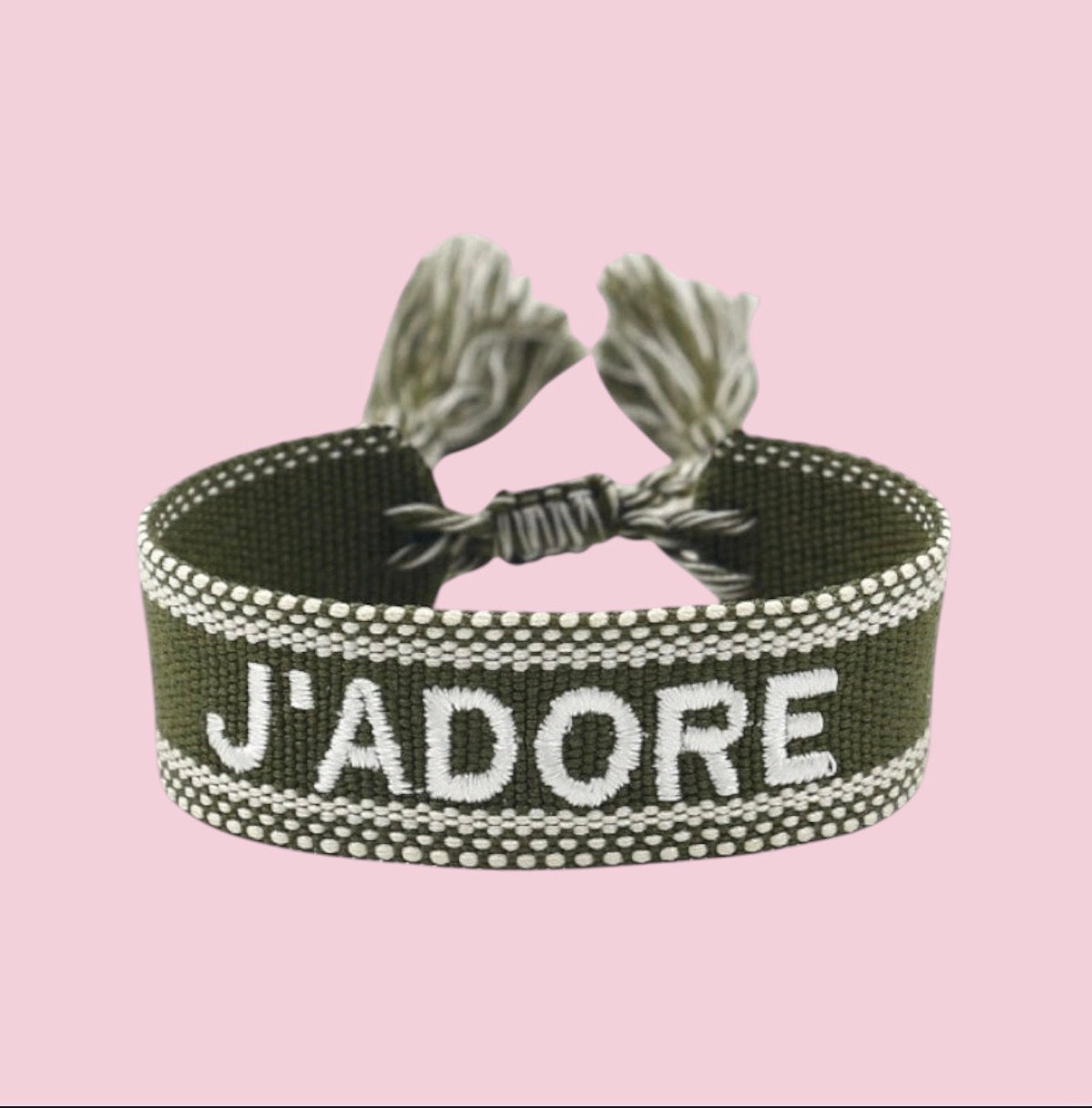 Bracelets J’adore - 9 couleurs différentes