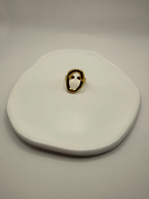 Bague ajustable - Dorée