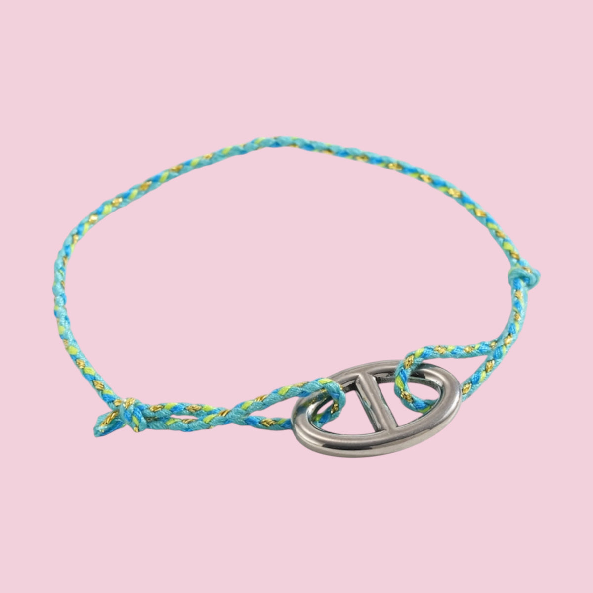 Bracelets cordon Kim - Doré & Argenté ( 12 couleurs différentes ) en acier inoxydable