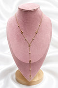 Collier Maille Marine Long