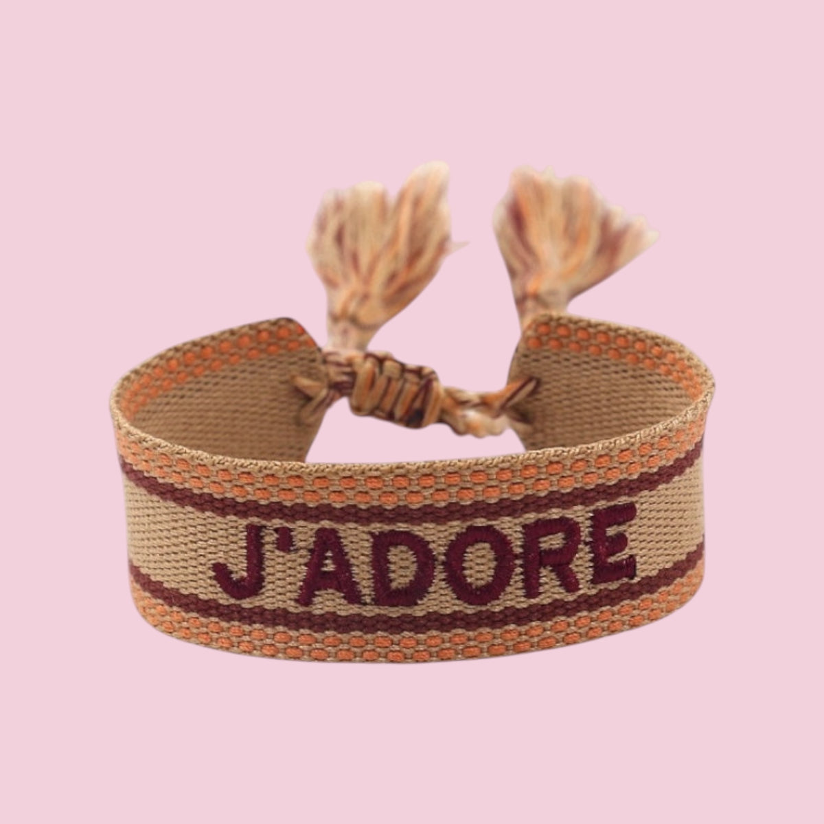 Bracelets J’adore - 9 couleurs différentes