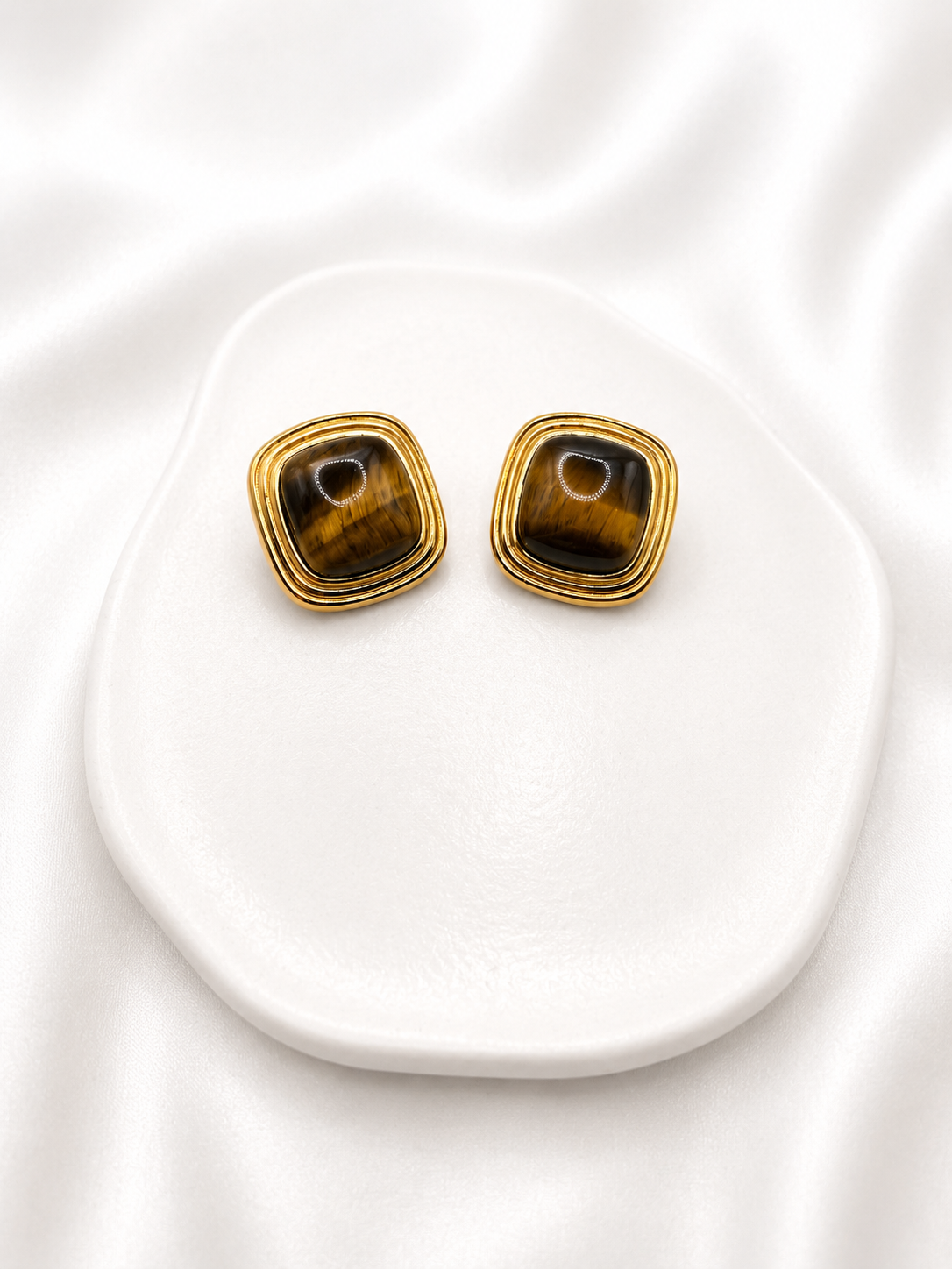 Boucle d’oreille résine