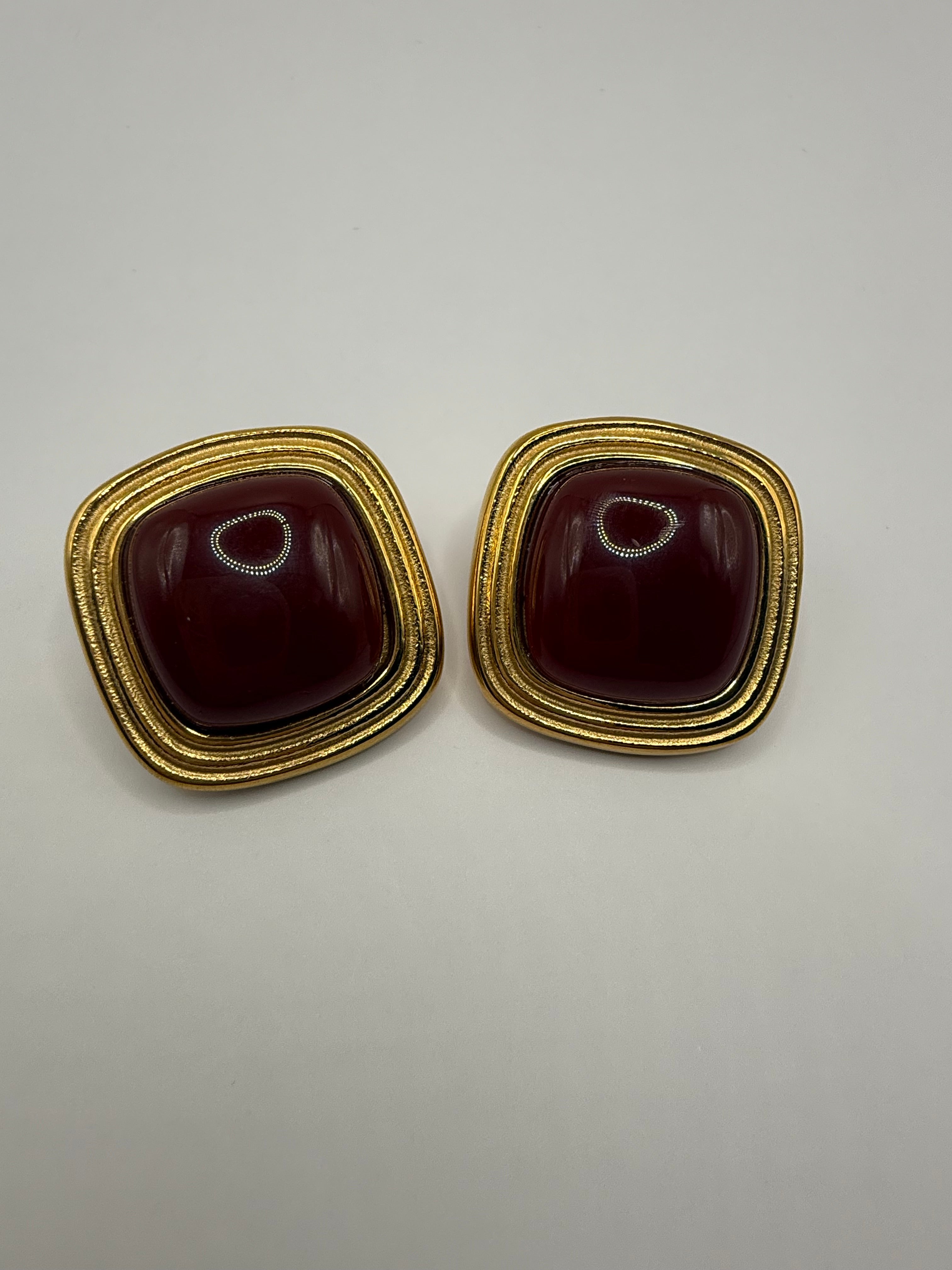 Boucles d'oreilles - Bordeaux