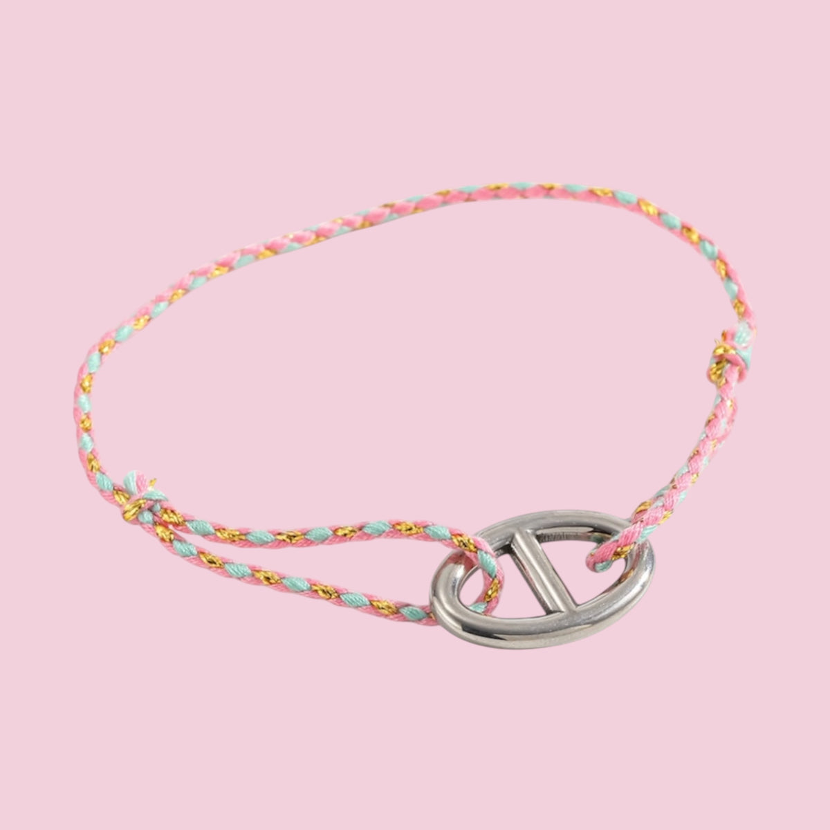 Bracelets cordon Kim - Doré & Argenté ( 12 couleurs différentes ) en acier inoxydable