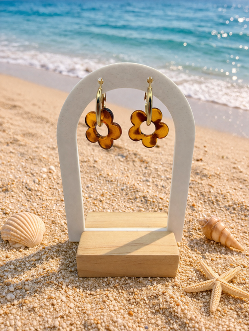 5 paires de boucle d’oreilles léopard