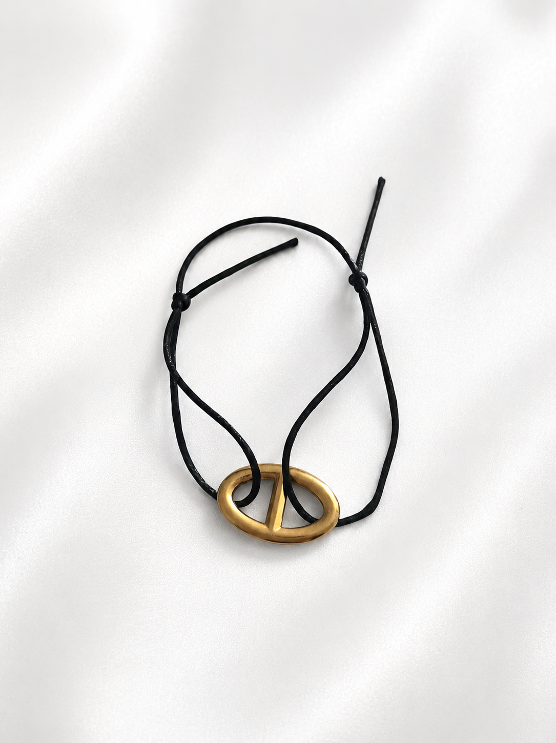 Bracelet à cordon maille marine