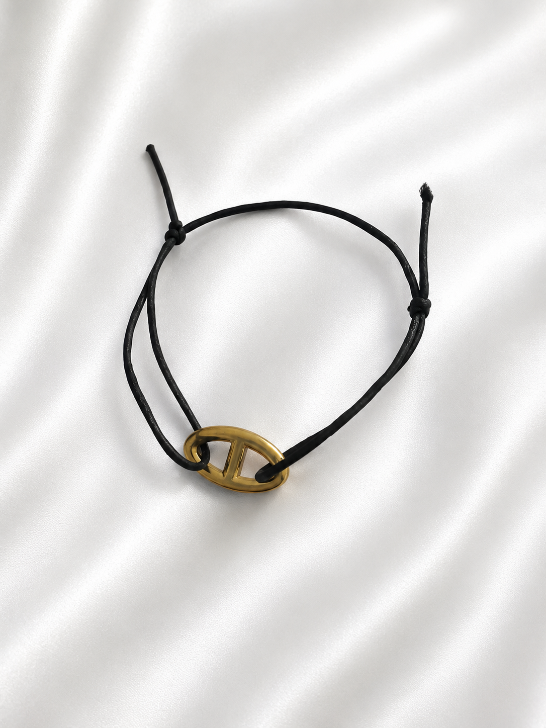 Bracelet à cordon maille marine