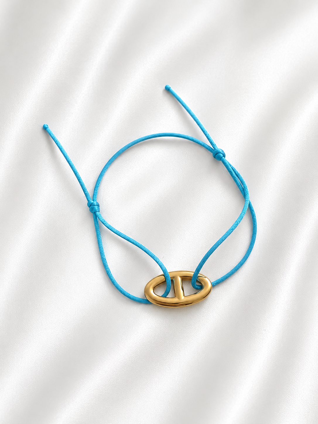 Bracelet à cordon maille marine