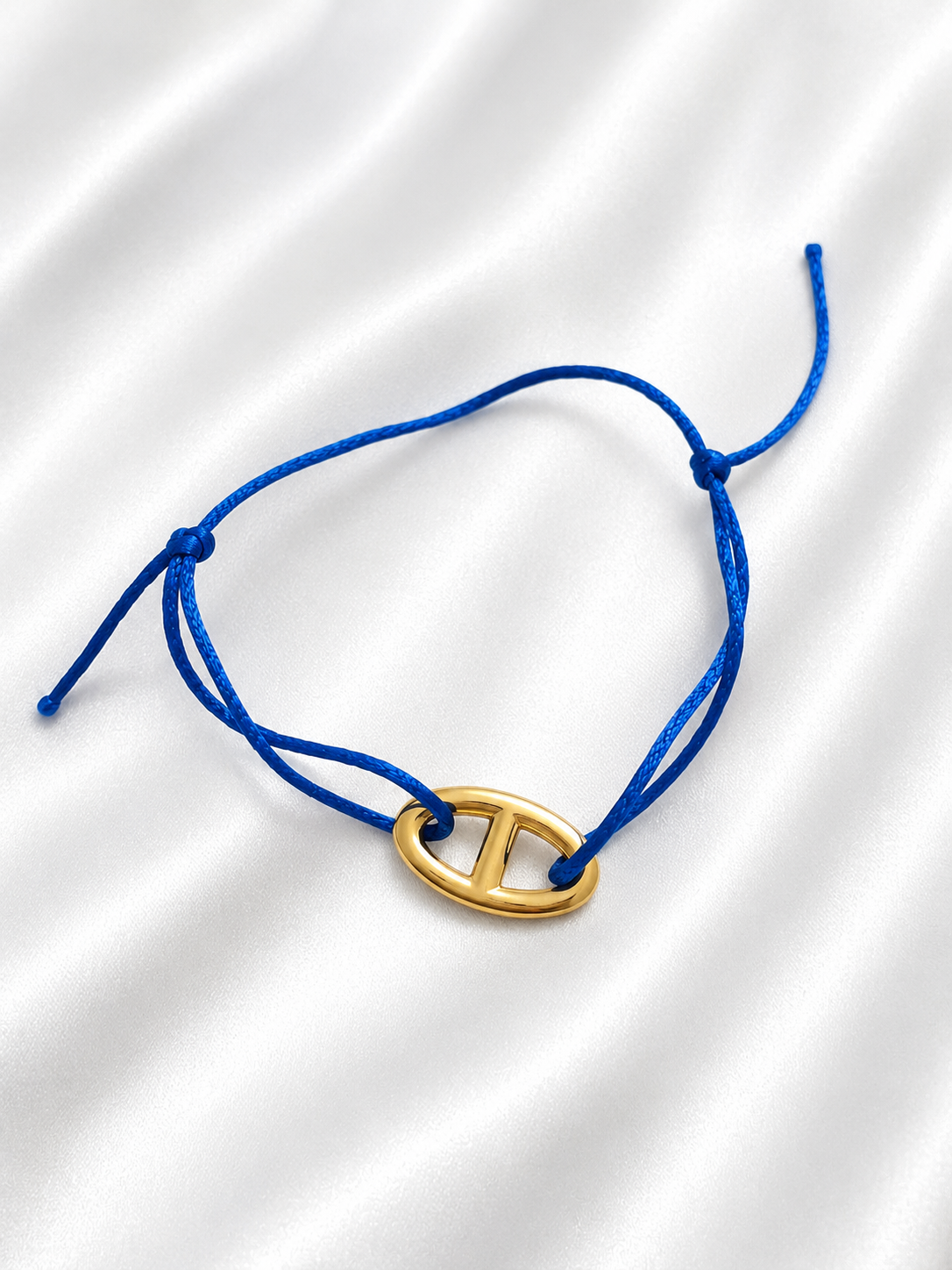Bracelet à cordon maille marine