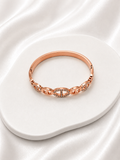 Bracelet maille marine à strass