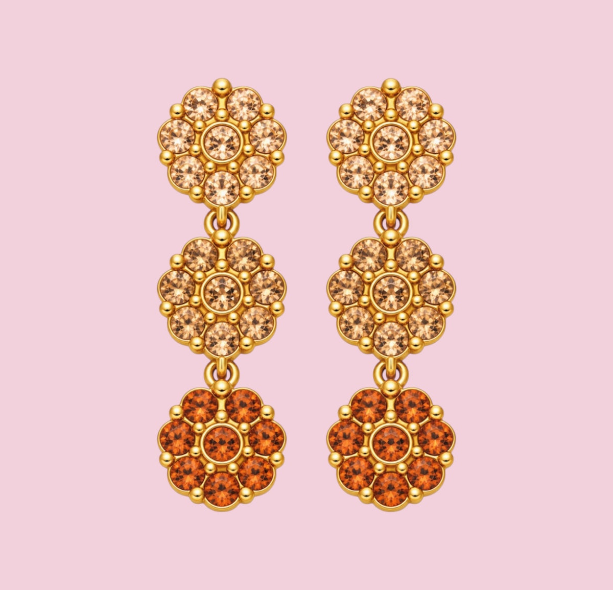 Boucles d’oreilles Lise - 9 couleurs différentes ( en acier inoxydable )