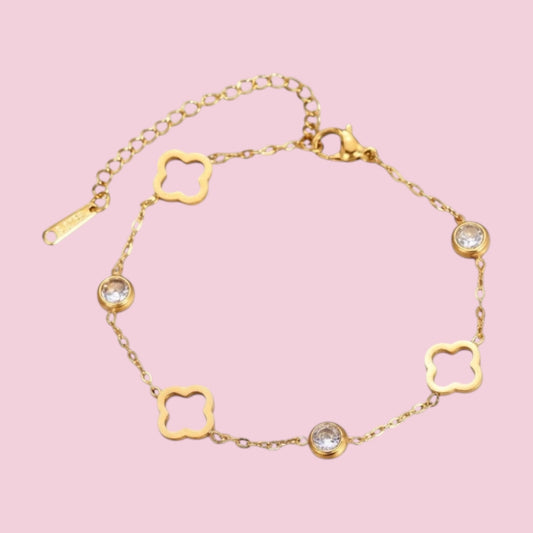 Bracelet Melie - Doré & Argenté ( en acier inoxydable )