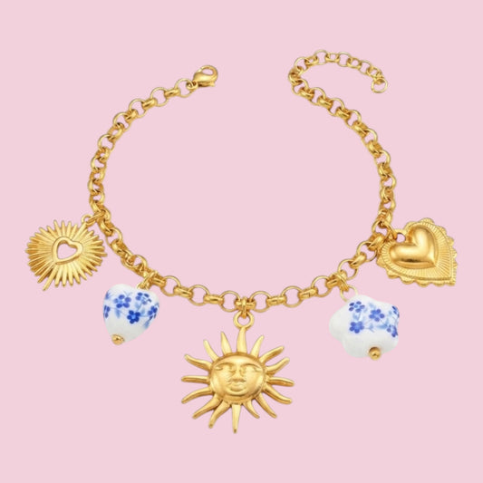 Bracelet Santorin - en acier inoxydable
