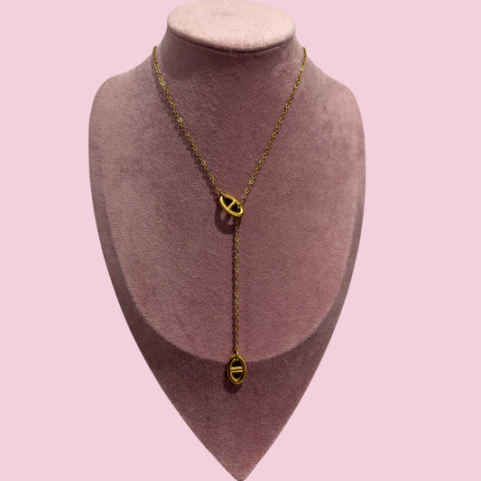 Collier Shanna - Doré & Argenté ( en acier inoxydable )