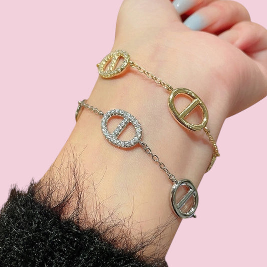 Bracelets Élina - Doré & Argenté ( en acier inoxydable )