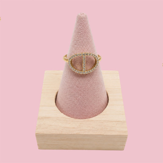 Bague Inès - en acier inoxydable