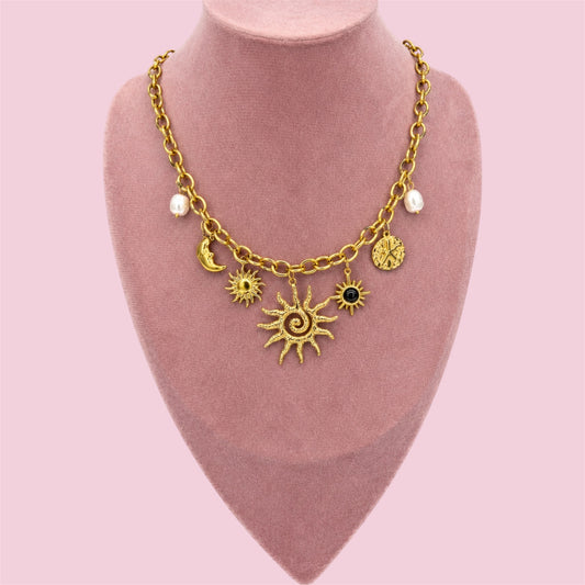 Collier Soléa - En acier inoxydable