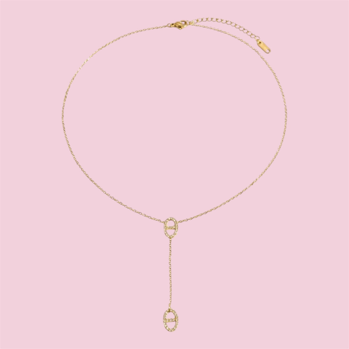 Collier Lyliane - en acier inoxydable