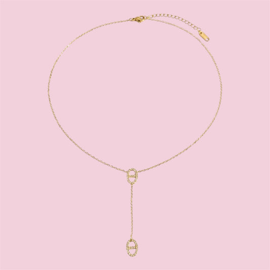 Collier Lyliane - en acier inoxydable