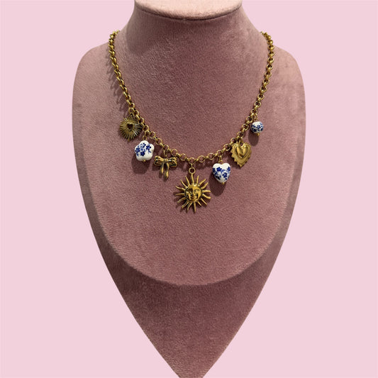 Collier Santorin - en acier inoxydable