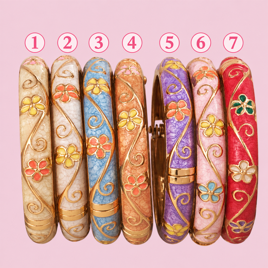 Joncs thaïlandais capucine - 7 couleurs différentes ( en acier inoxydable )