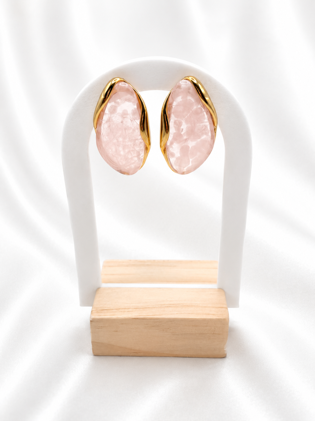 Boucle d’oreille en résine