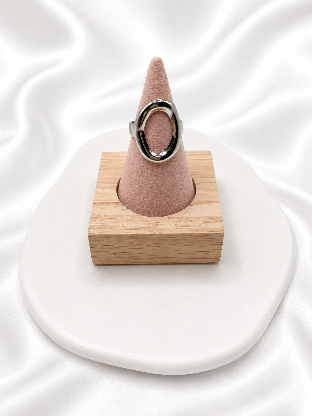 Bague ajustable ronde