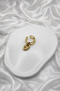 Bague maille marine ajustable