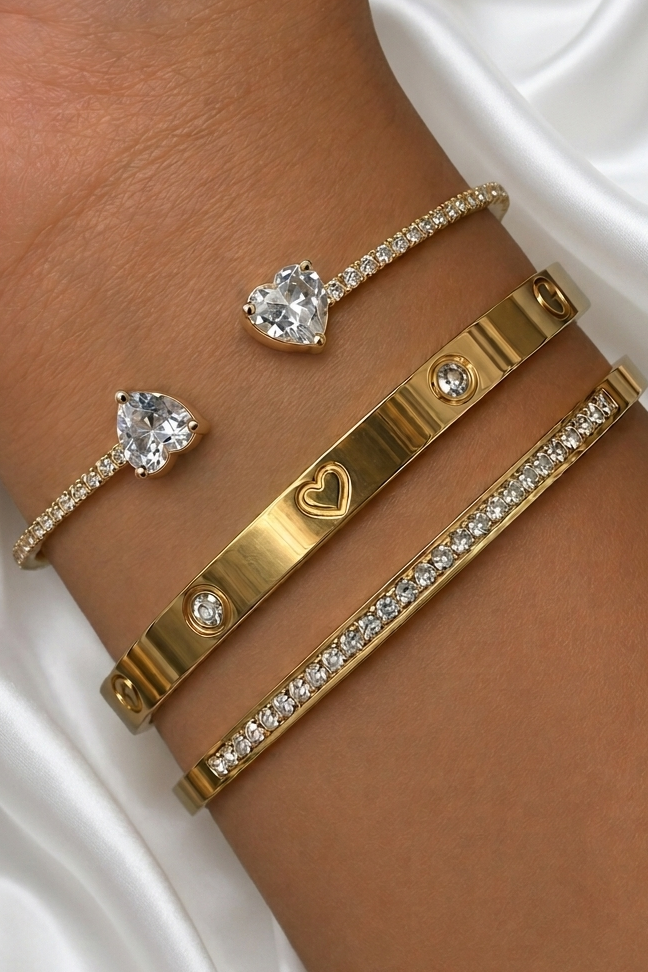 Ensemble de 3 bracelets