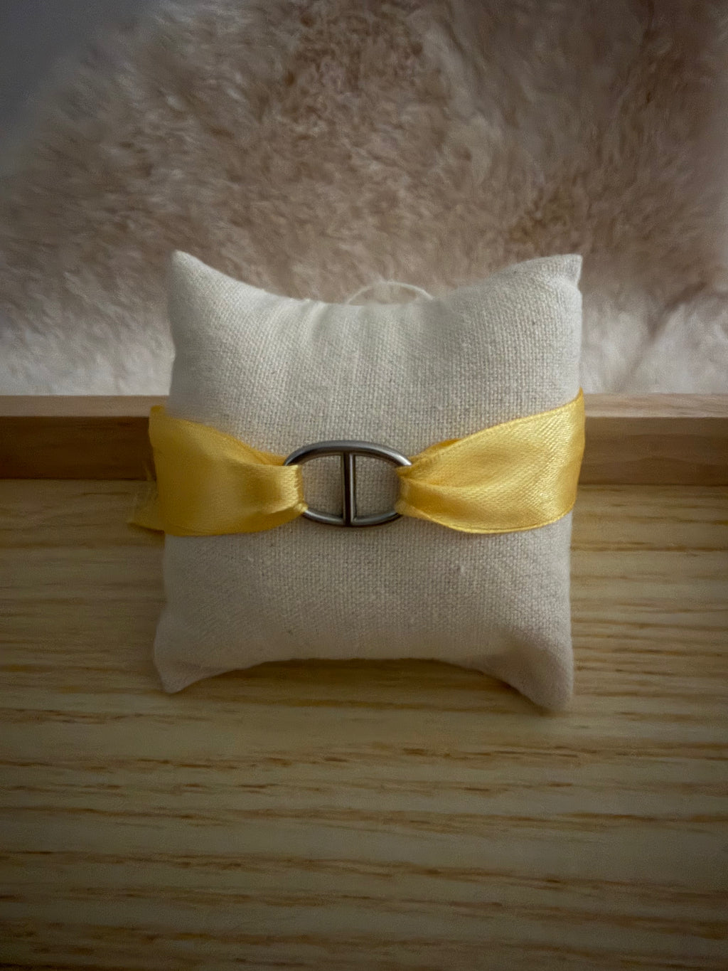 BRACELET ARGENTÉ BANANE 💛