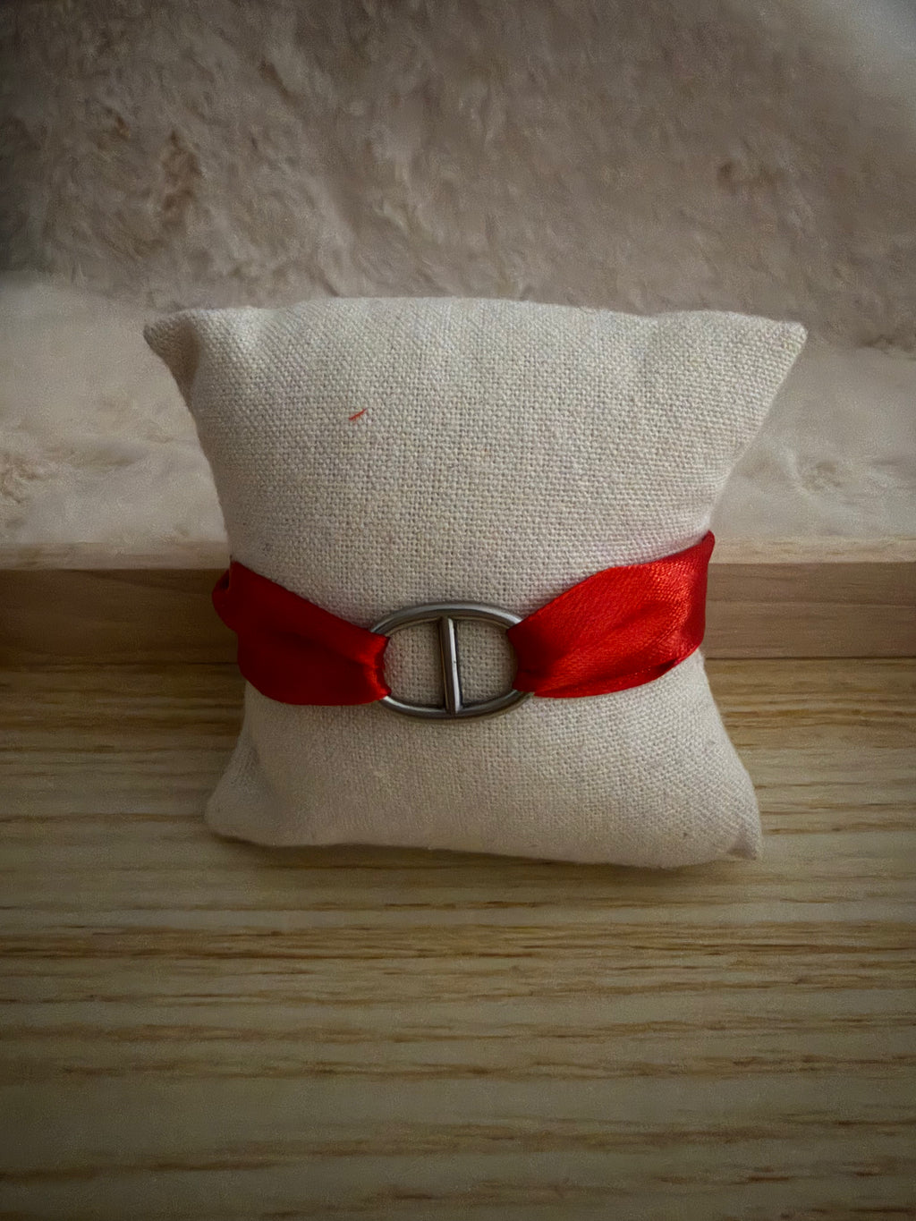 BRACELET ARGENTÉ ROUGE ❤️