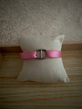 BRACELET ARGENTÉ ROSE 🩷