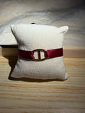 BRACELET DORÉ ROUGE BETTERAVES