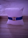 BRACELET DORÉ BLEU FONCÉ 💙