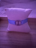 BRACELET ARGENTÉ BLEU CLAIR 🩵