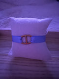 BRACELET DORÉ BLEU CLAIR 🩵