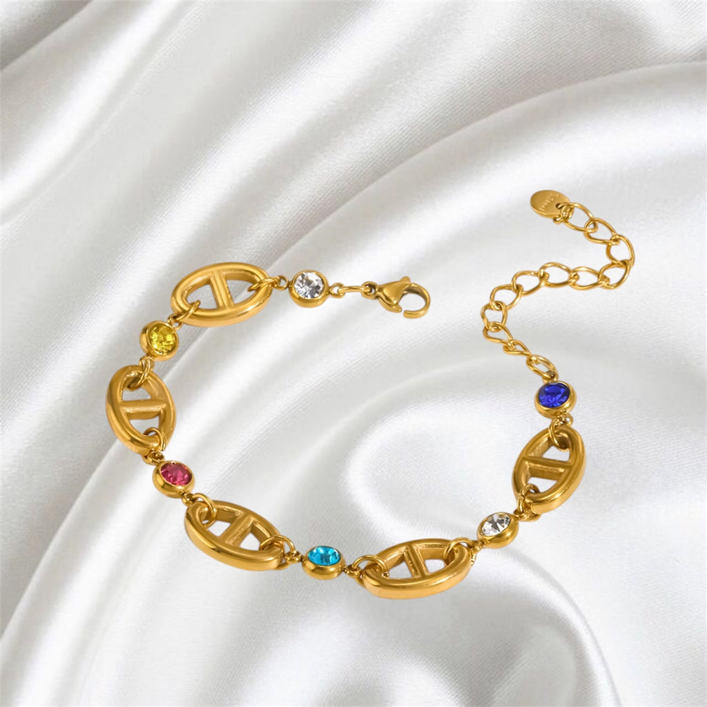 Bracelet colorés Zoé  ( 6 modèles )