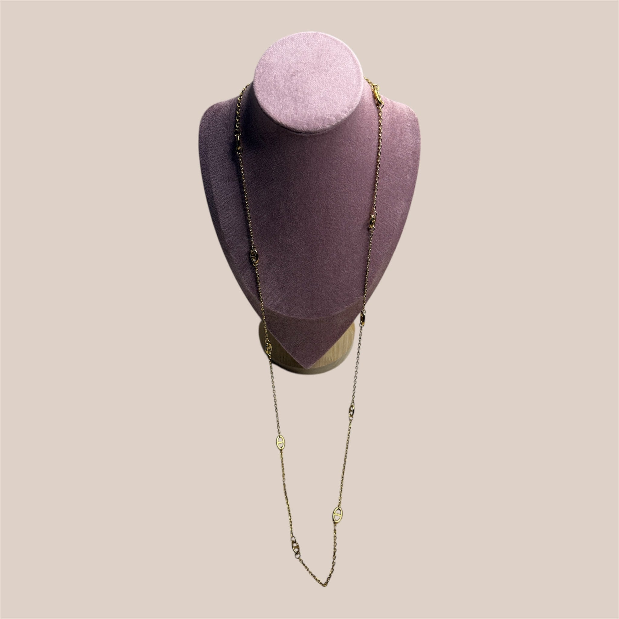 Sautoir doré - 100CM